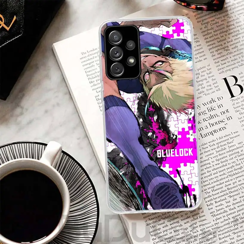 Blue Lock Shidou Ryusei Phone Case For Samsung Galaxy A15 A14 A54 A16 A13 A53 A12 A52S A55 A22 A23 A24 A32 A33 A34 A25 A35 A05S