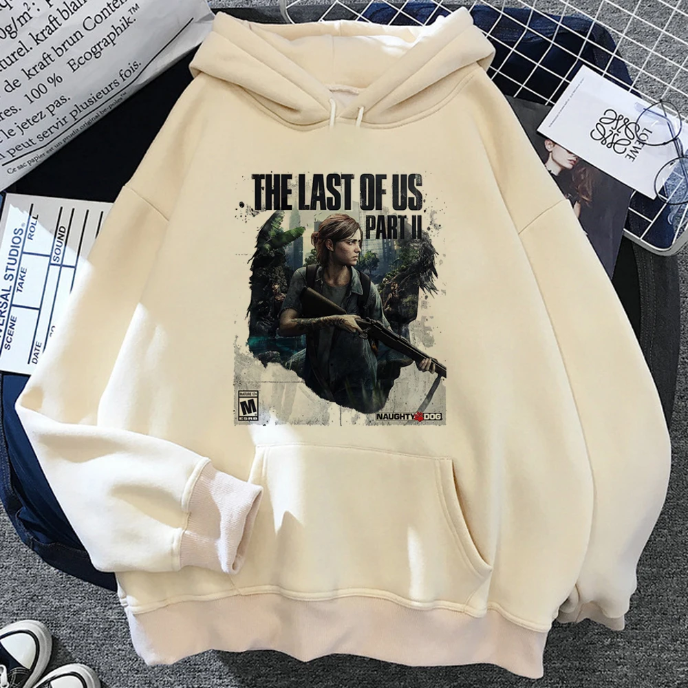 the Last of Us hoodies women y2k aesthetic vintage clothes pulls female aesthetic clothing