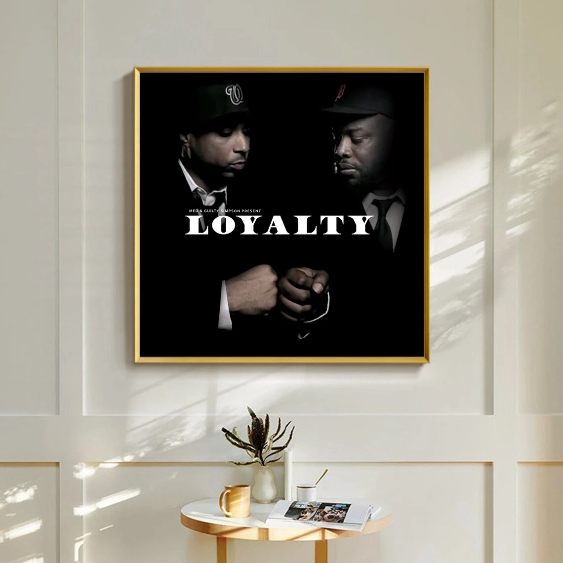 Med & Guilty Simpson Loyalty Music Album Poster Canvas Art Print Home Decor Wall Painting ( No Frame ) #5