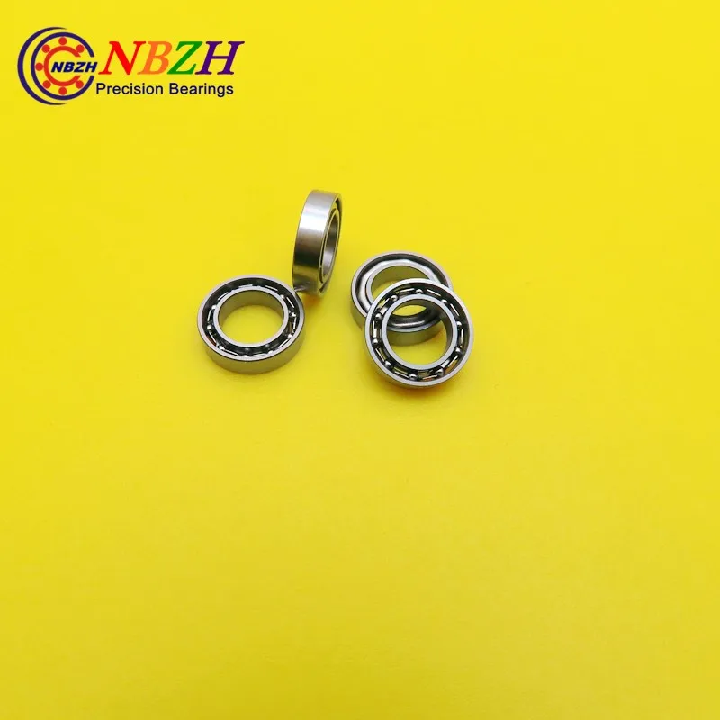 NBZH Free shipping  miniature bearing MR106 L-1060 WA676 OPEN 6*10*2.5 MM for Rc hobby and Industry  SMR106 MR106K SUS440C