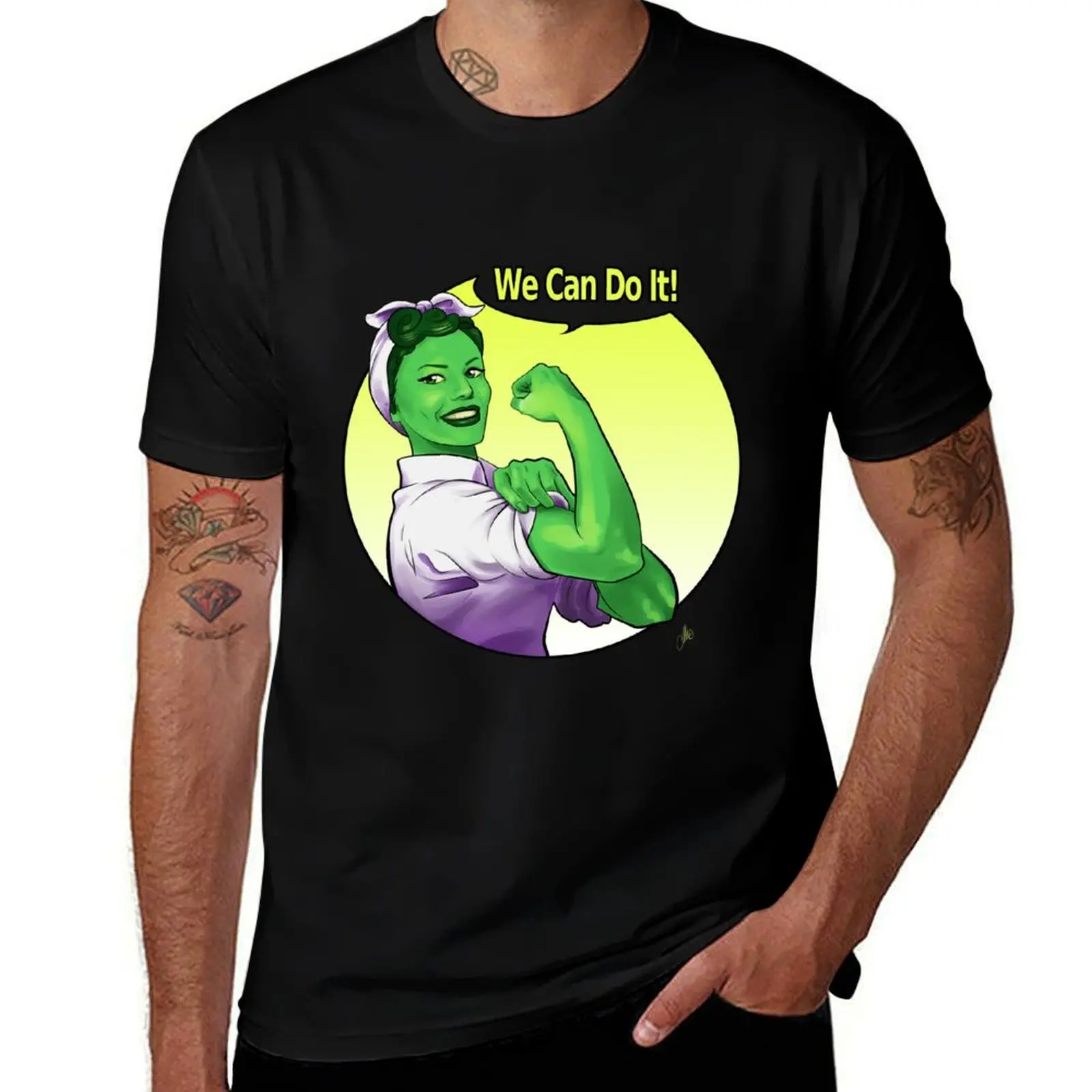 

She-Hulk the Riveter T-Shirt funny t shirts cotton t shirts for man cotton funny