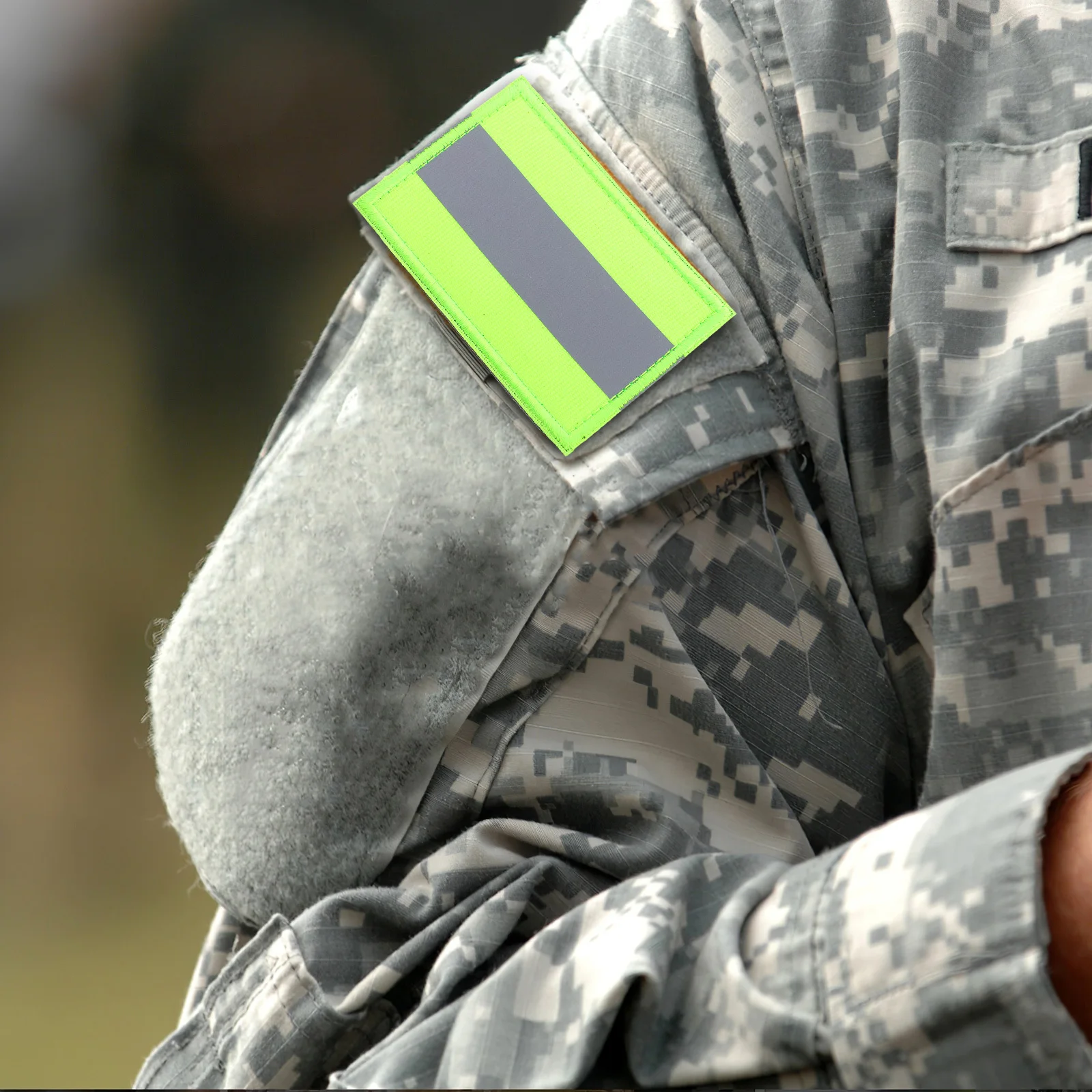 رقعة أمان عاكسة وضوح عالية شريط شريط ريترو للملابس والسترات والقبعات وحقائب الظهر والعتاد شارة سترة المشي لمسافات طويلة العمل