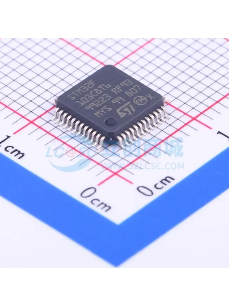 STM32F103C8T6 STM32F103CBT6 STM32F103R8T6 STM32F103RBT6 STM32F103RCT6 STM32F103RET6 STM32F103RDT6 VCT6 VET6 C6T6A LQFP-48 — zdjęcie produktu 2