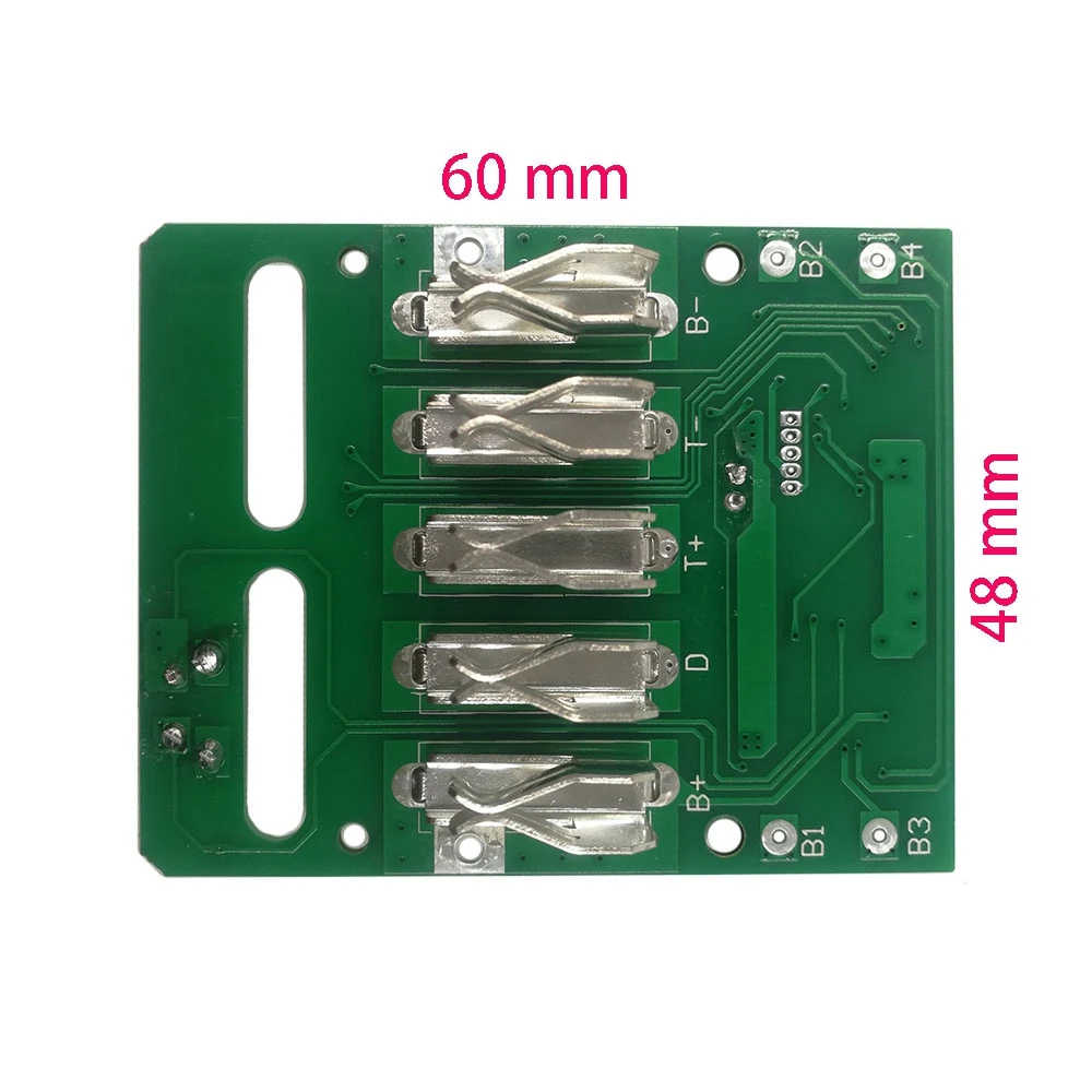 Circuito di protezione di ricarica Scheda PCB per rack batteria al litio Metabo 18V (1 pz)