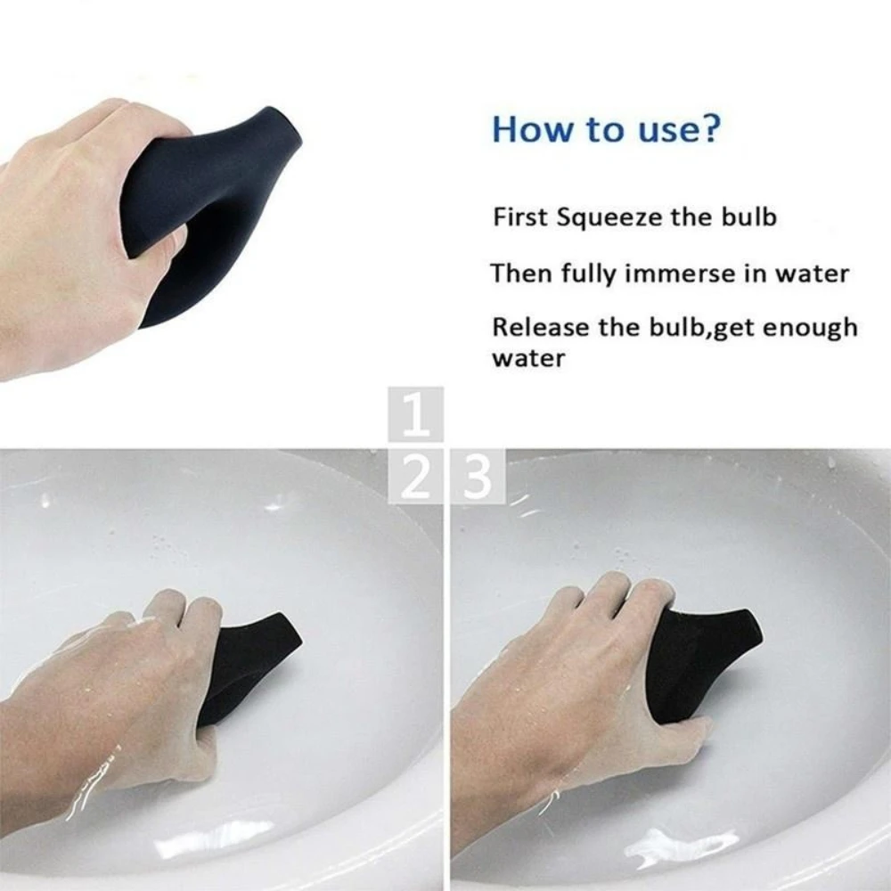 سيليكون تنظيف حقنة شرجية لمبة تدفق آمن فلوش تنظيف أداة لشرج الشرج المهبل قابلة لإعادة الاستخدام تنظيف حقنة عدة النظافة الشخصية المعونة #6