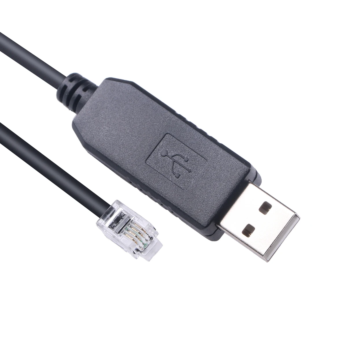 Industrial FTDI FT232RL USB to RJ9 4P4C RS232 Serial Cable for Ioptron Mount iEQ30 Pro Smart EQPro ZEQ25GT ZEQ25 CEM60 CEM25P