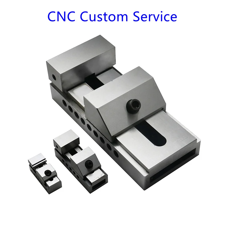 

Custom CNC High Precision Modular Parallel Jaw Toolmakers Tool Vises for Milling Machine QKG Clamp Bench Vice Blocks Aluminum