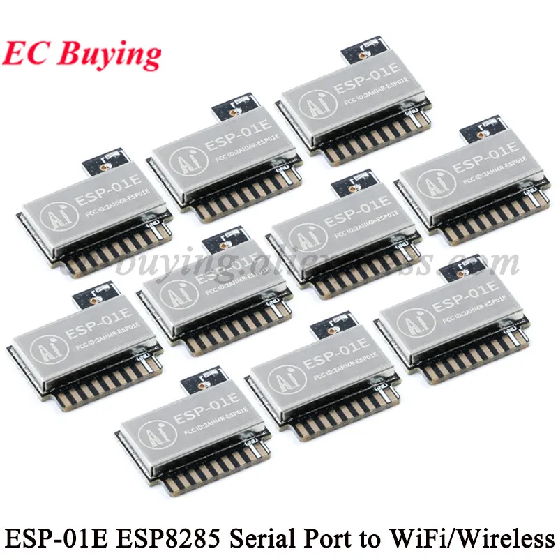 10Pcs/1pc ESP8285 Wireless Module Wifi Wireless Transmission Control Module Development Board ESP-01F -01M ESP-01E -01D M2 M3