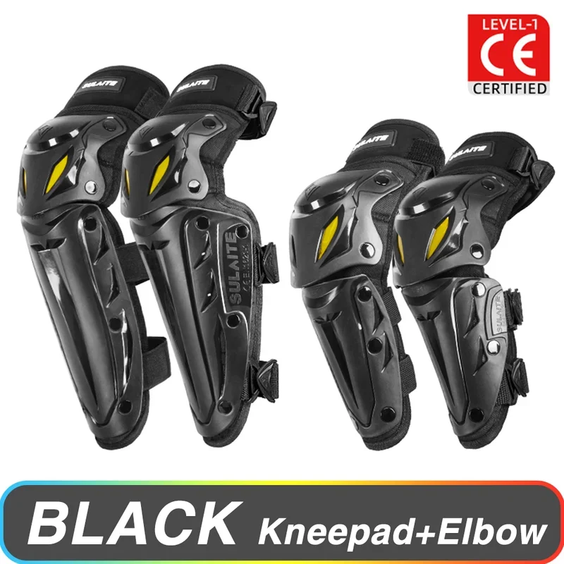 

Motorcycle Knee Pad Elbow Protective Combo Knee Protector Equipment Gear Four Seasons Outdoor Sport Motocross Kneepad Men Women