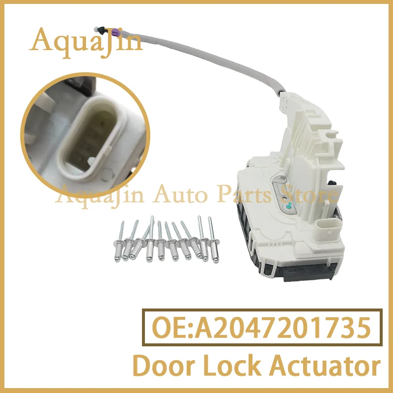 

A2047201735 Передний левый электрический дверной замок в сборе для Mercedes Benz C E GLK CLS Class W204 W212 X204 X218 R172 C180 E250 GLK250