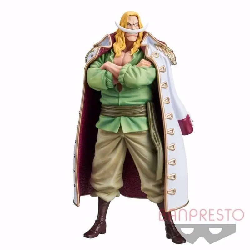 Bandai Original BANPRESTO Anime One Piece DXF Wano Country Edward·Newgate White Beard Action Figures Collectible Model Toy