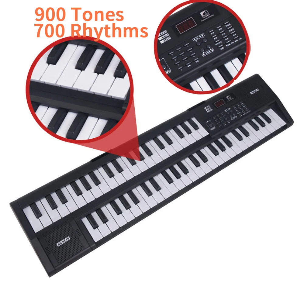 New 2 Layer 88 Keys Piano Musical Keyboard Professional Music Instruments Children\'s Digital Electronic Organ Synthesizer