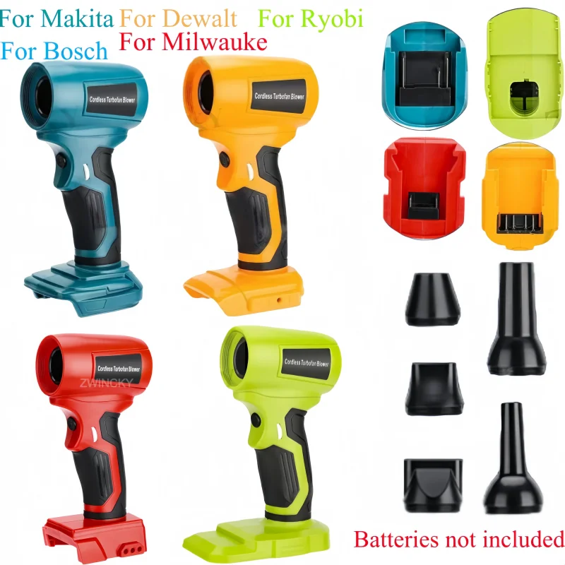 

Hot Selling Handheld Jet Turbine Blower, Compatible for Makita/Bosch/Dewalt/Milwaukee/Ryobi 18-20V Lithium Battery for Cleaning