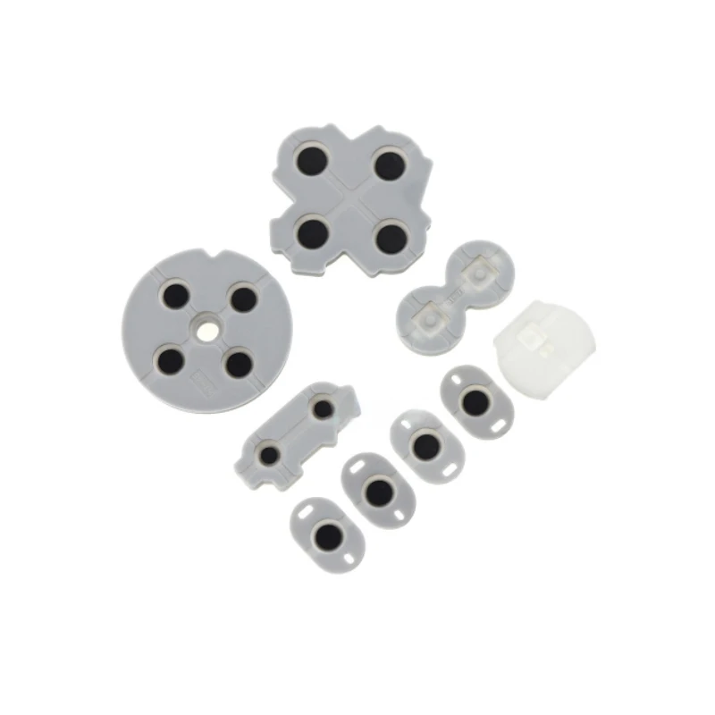 YuXi-Juego de botones adhesivos conductores, almohadilla de goma de silicona conductora para reparación de botones, Wiiu, 1 Juego