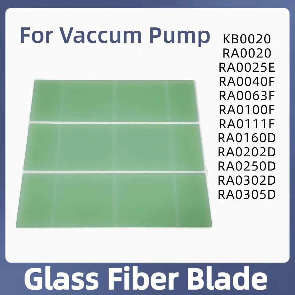 1pcs For Vacuum pump RA0100F Vane RA0111F RA0063F Slider 0722000360 Blade glass fiber Repair kit Accessories 0722000330