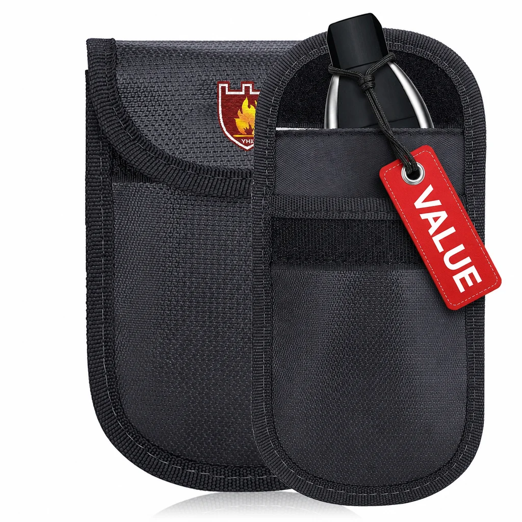 hot saltFireproof Document Bag Waterproof Money Pouch for Cash Passport Cards Valuables Small Safety Bag