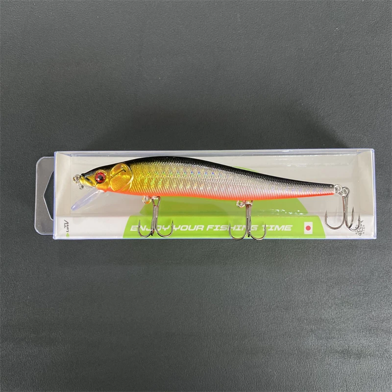 LURETV Japão Mesmo Estilo Roada Classic Stop Bait King 116S Mino JERK BAIT9241