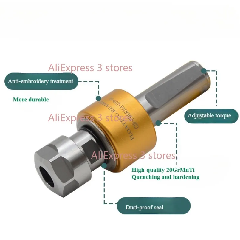 

1pcs High Precision radial 360 degree floating reamer C12 C16 C20 C25 ER Adjustable floating tool holder