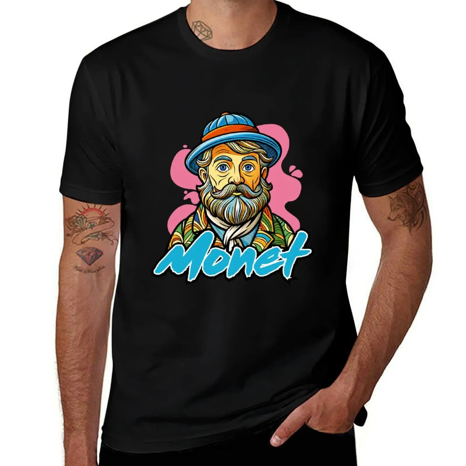 

Monet's Palette T-Shirt man t shirt cotton t shirt man cotton mens graphic t shirts T-Shirt