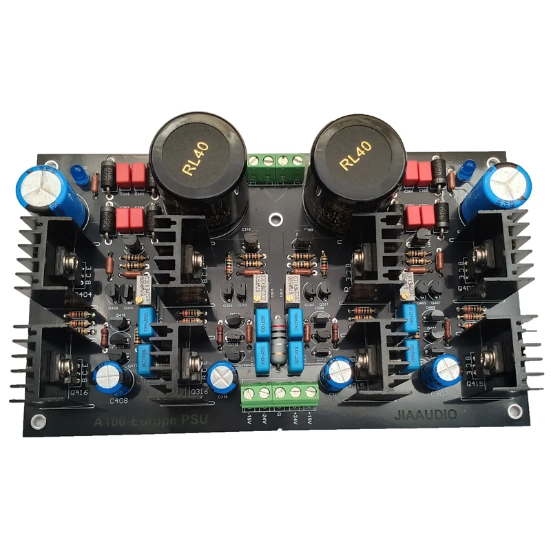 HiFi 오디오 애호가 병렬 조정 전원 공급 장치, A100 유럽 PSU, 4 출력 ± 33V ± 15V 조정 가능, 클래스 A
