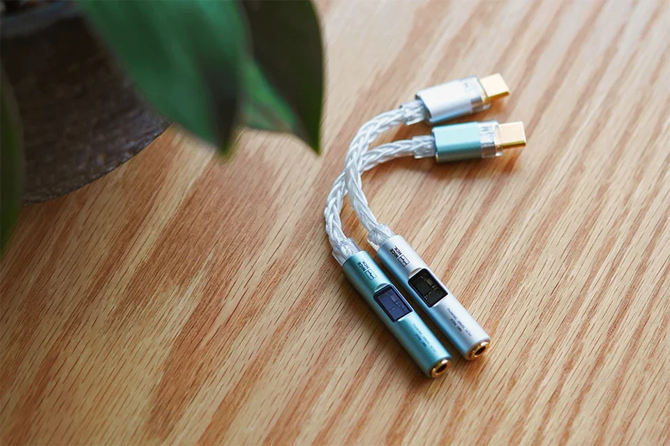 NICEHCK NK1 MAX Decoding Adapter Cable Silver Plated OCC Type-C to