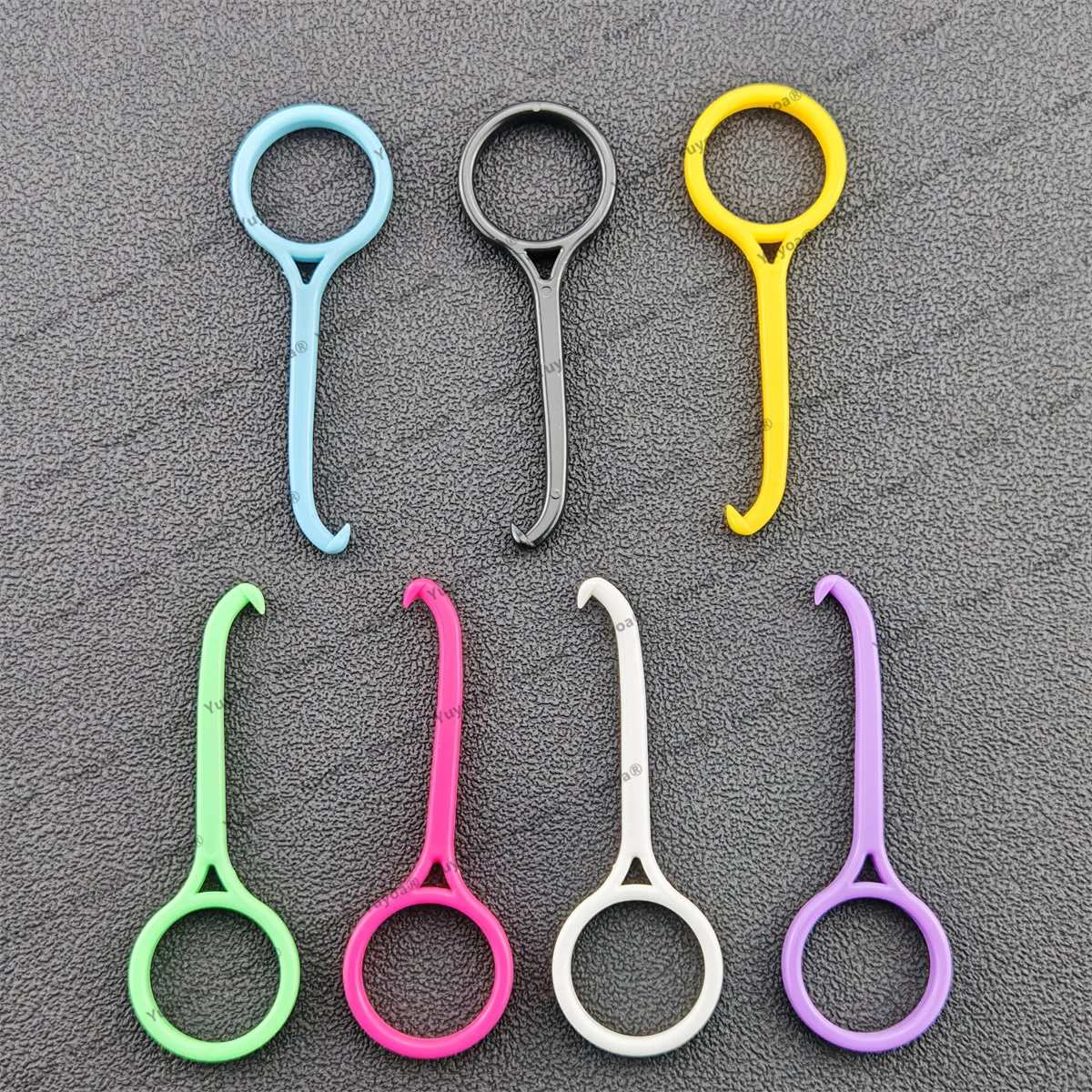 100Pcs Plastic Hook Dental Removal Tool Nice Orthodontic Aligner Remove Invisible Removable Braces Clear Aligner Oral Care