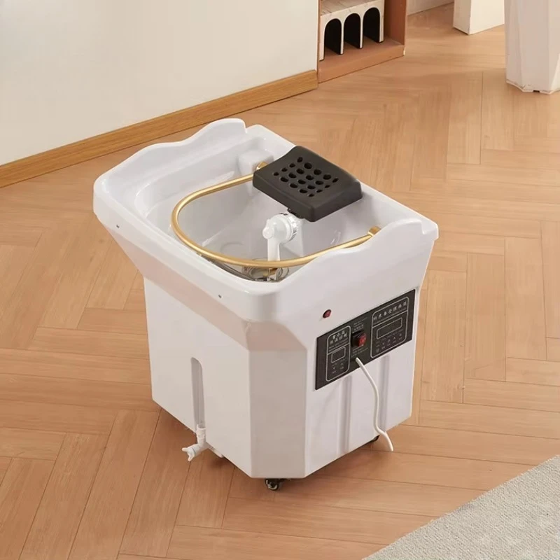 

Salon Head Spa Equipment Mobile Hair Washing Portable Massage Shampoo Bed Basin