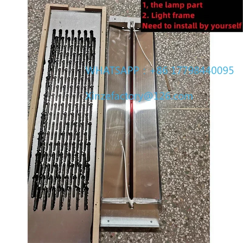 Customizable Full Ceramic Infrared Sauna Heater Tube Sauna Accessories Ceramic Sauna Heater Panel 220V