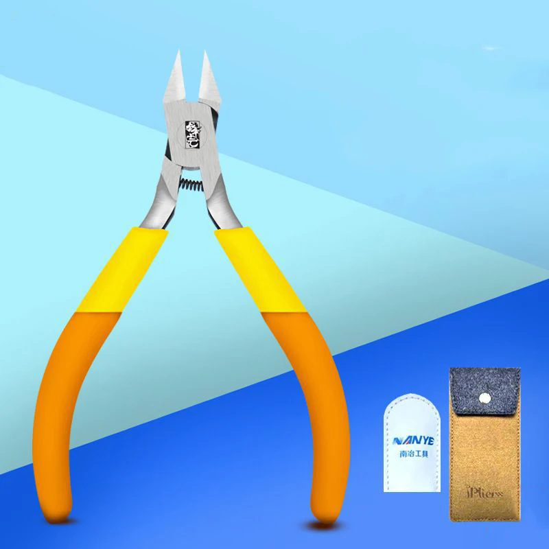 Carbon Steel Precision Sharp Cutter Pliers Puzzles Model Assembly Cutting Nipper Diagonal Plier Professional Snips Shears Home·