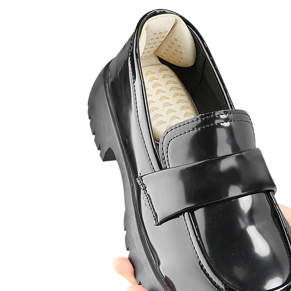 Pegatinas antideslizantes para el talón, reductor de tamaño, protección del talón en forma de T, almohadillas para los pies, alivio del dolor, plantillas transpirables para zapatos, almohadilla para el cuidado de los pies