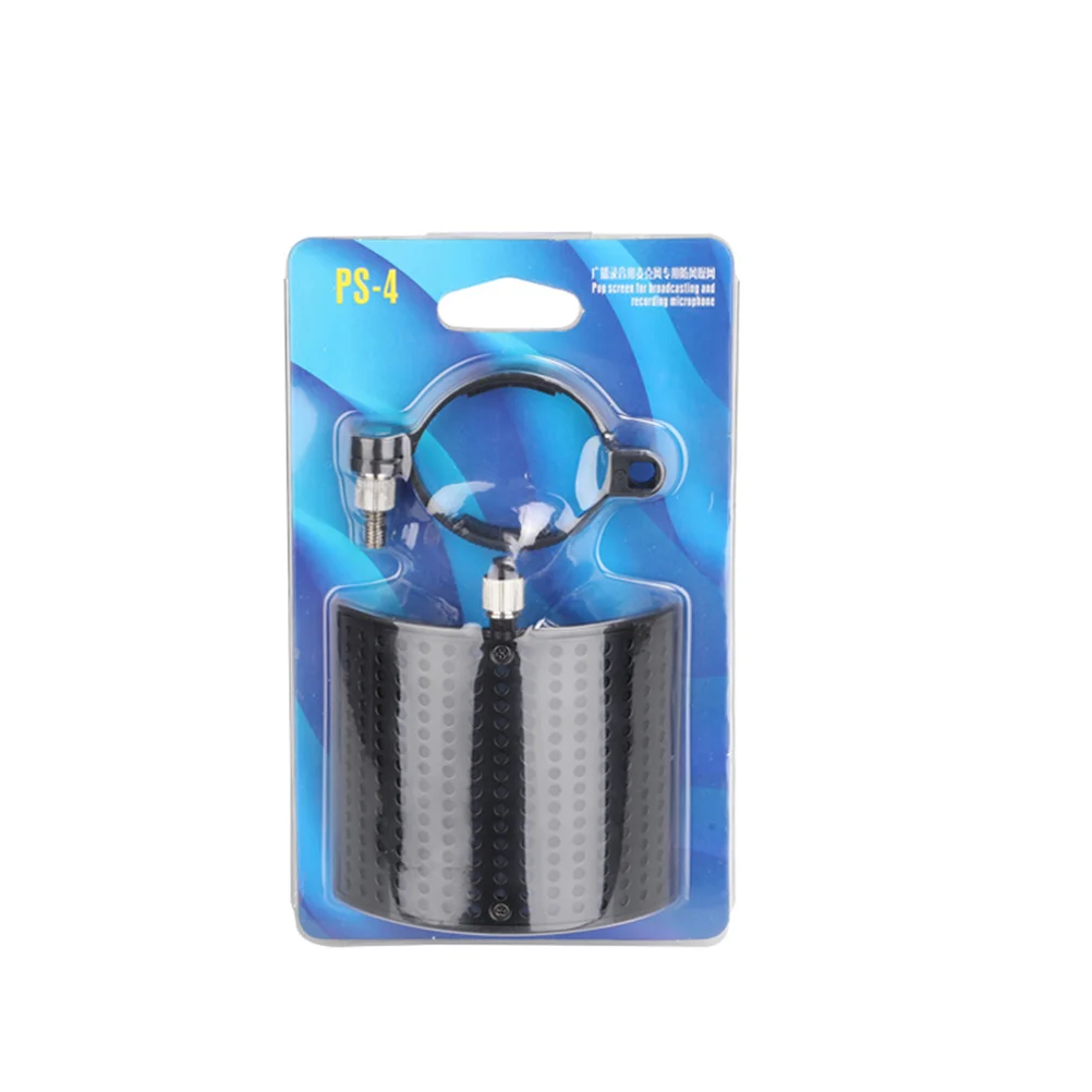 

U Absorber Panel Black Professional Microphone Isolation Shield Recording Windscreen Noise Proof Screen