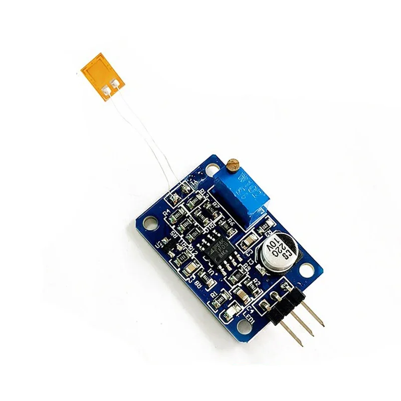 Y3 Strain Gauge Bending Sensor Module High-Precision Weight Measurement 0-3.5V Analog Output Reverse Protection Board for Lab