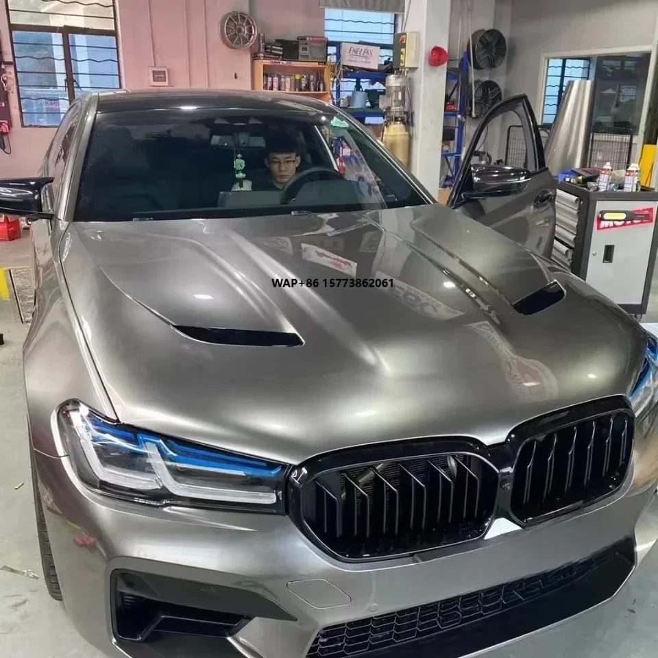 

Upgrade M5 CS Carbon Fiber Engine Hood for B 5 Series G30 G38 F90 New 18-23 Hood Opening