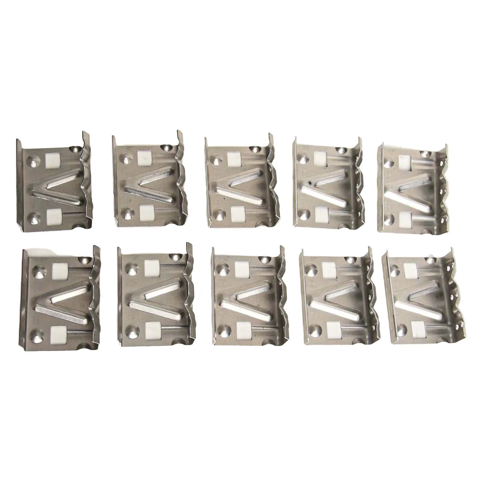 10pcs Solar Panel Water Drain Clip Sludge Removal Clip Cleaning Clips PV Module Mud Removal Clip For 30/35mm Solar Panels