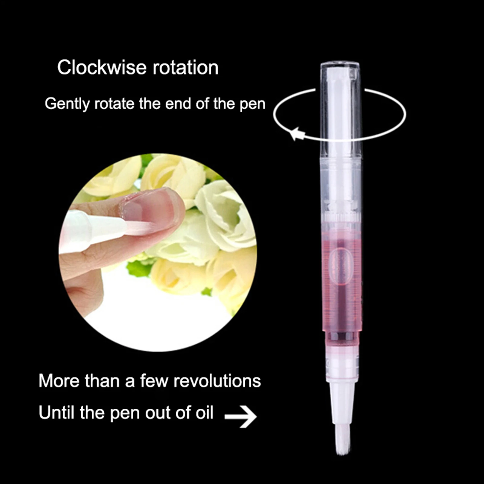 Pluma de aceite para cutículas de uñas, 15 olores, herramientas de manicura para el tratamiento del crecimiento de uñas, cuidado de uñas