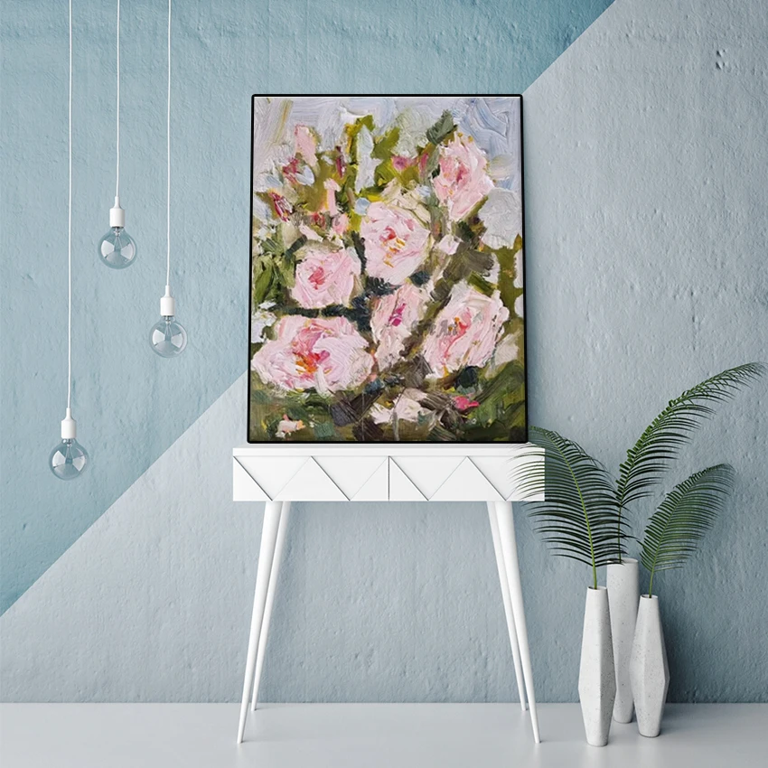 

Без рамки, текстура, абстрактная цветочная картина маслом, декоративная картина для гостиной, оптовая продажа холста, произведения искусства ручной работы