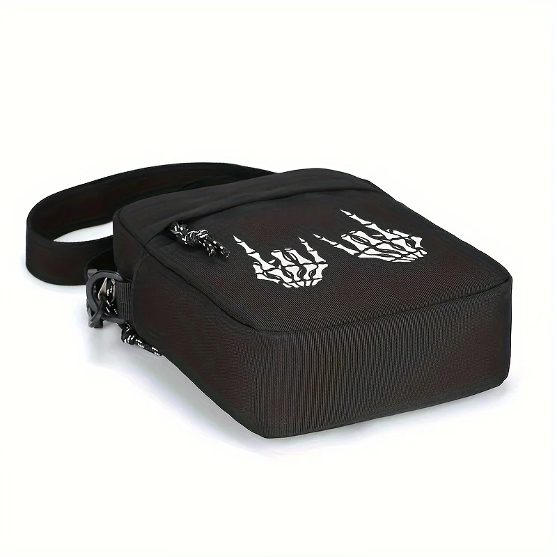 할로윈 가방 남성용 새로운 옥스포드 천 크로스바디 백 경량 100 스타일리시 캔버스 숄더 백 남성용 소형 가방