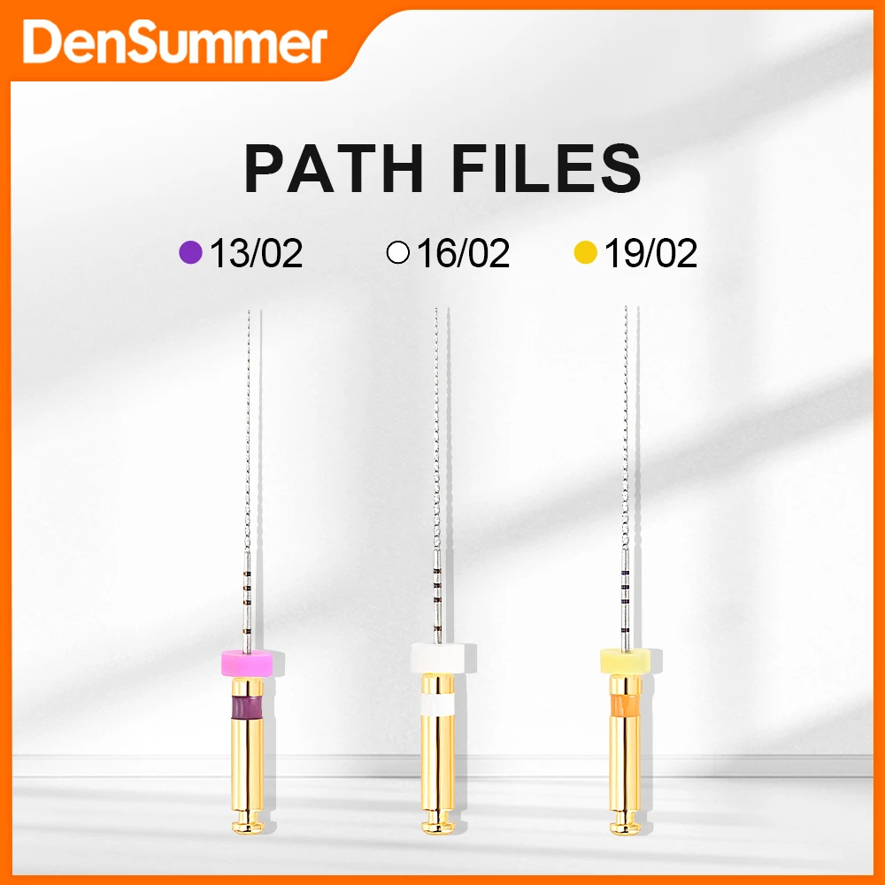 Dental Instrument Rotatable Niti Path Glide Files Endo Rotary Endodontic Files For Root Canal Cleaning