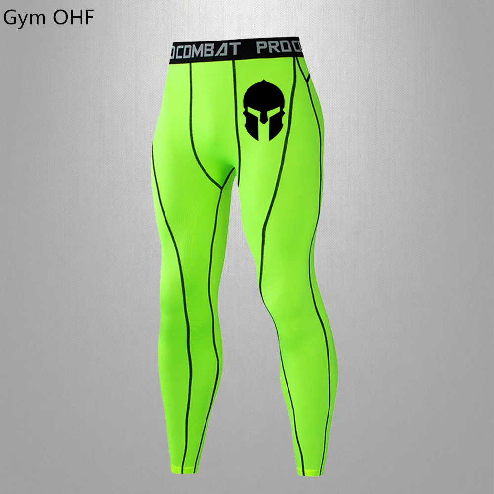 Men\'s Outdoor Sports Gym Fitness Tights Mens Jogging Pants Quick Dry Trousers Training Compression Leggings Running Sports Men