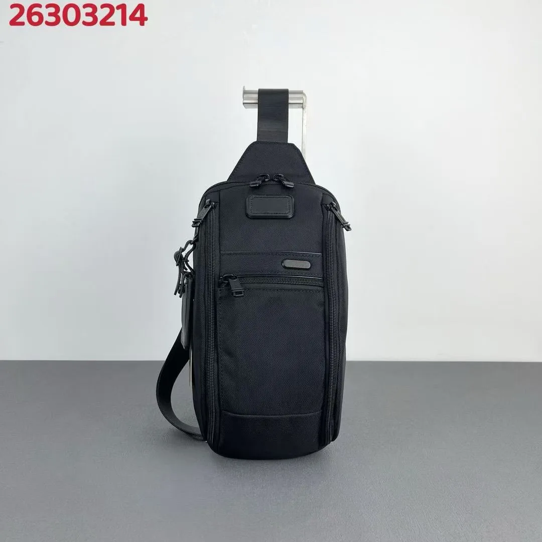 

New Ballistic Nylon Men's Breast Bag Fashion Casual Business Shoulder Bag Crossbody Bag 26303214