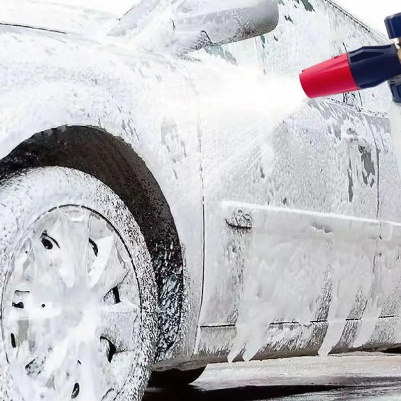 

Foam Cannon For Pressure Washer Foam Cannon Double Connector Accessory Double Connector Vehicle Cleaning Attachment Cleaner
