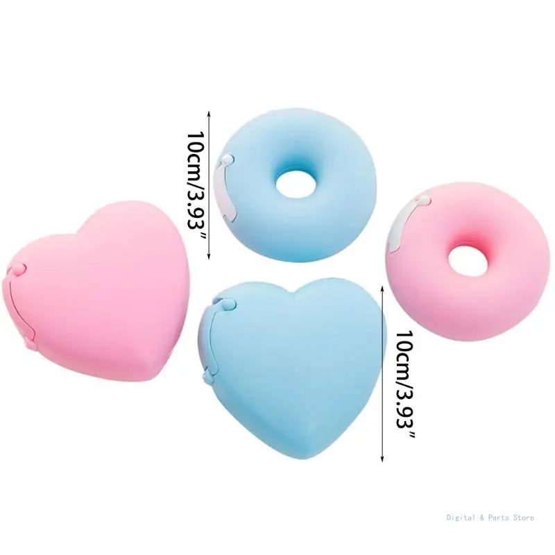 Cortador cintas con forma corazón y donut M17F, cortador cinta Invisible, dispensador cinta