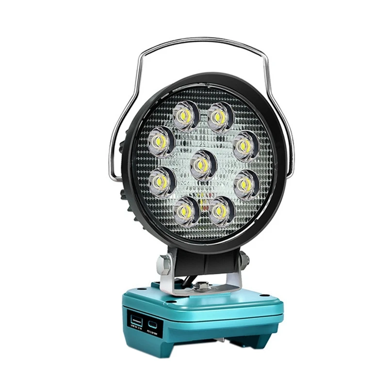 Adapts Makita18v Lithium Battery Working Light LED Outdoor Camping Emergency Lighting Outdoor Light Lighting