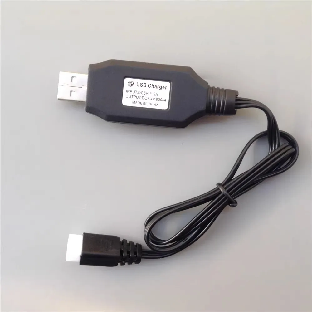 

2S USB-кабель для зарядки 7,4 В, сбалансированное зарядное устройство для литиевой батареи, самолет с дистанционным управлением/дрон, лодка, автомобиль