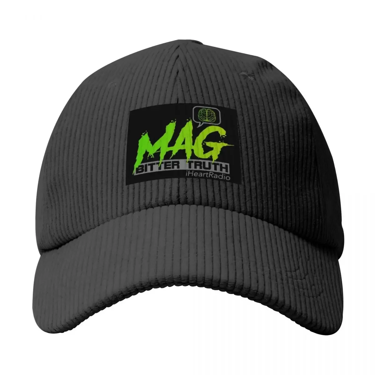 MAG BITTER TRUTH iHeart Radio Corduroy Baseball Cap Hat Man Luxury hiking hat Women's Beach Men's