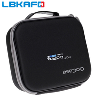 LBKAFA EVA Portable Handbag Travel Storage Protective Bag Case for GoPro 13 12 11 10 9 Insta360 AcePro DJI Action 3 4 5 Camera