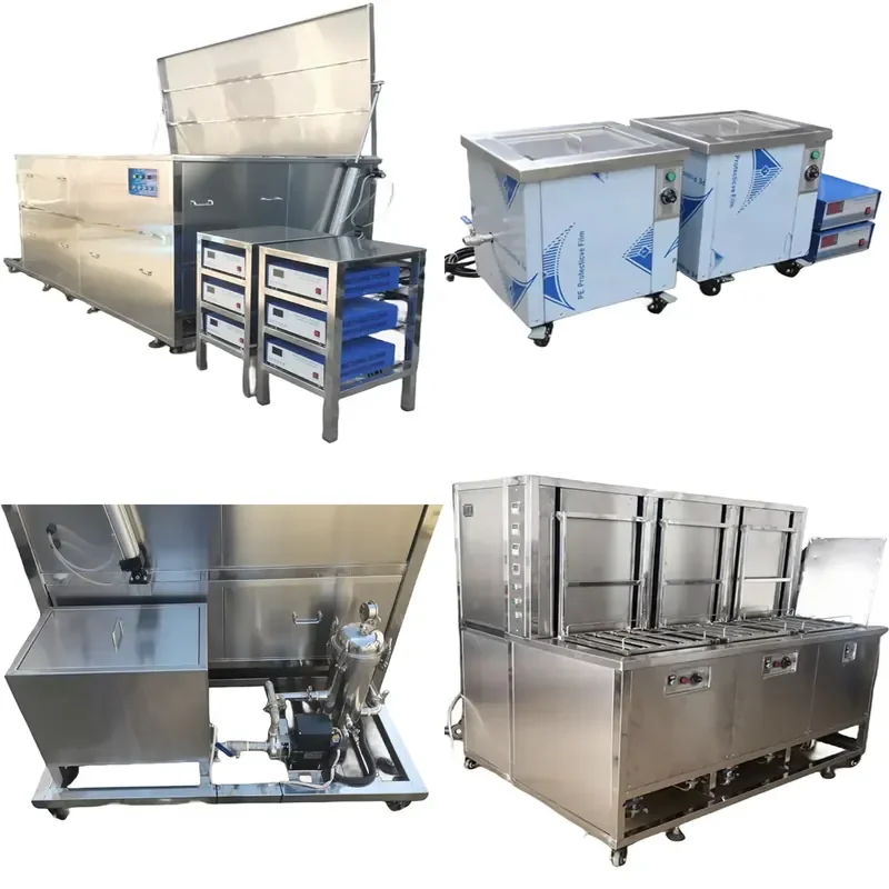 28KHZ 30L-750L Industrial Vibration Wash Ultrasonic Cleaner Baths for Cleaning Engine Parts