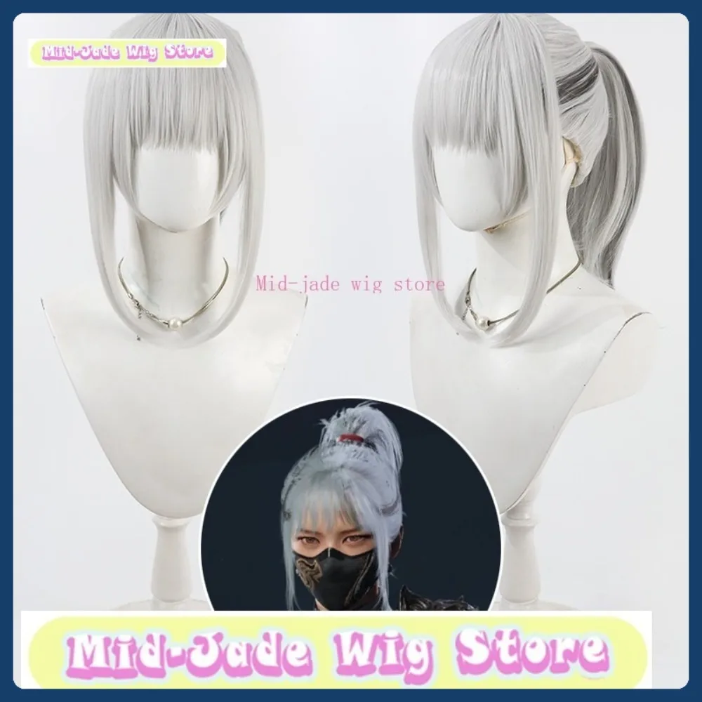 ミッドジェイドウィッグストア マク・シウマン コスプレウィッグ ハロウィン アニメ ロールプレイング 合成毛 アニメウィッグ