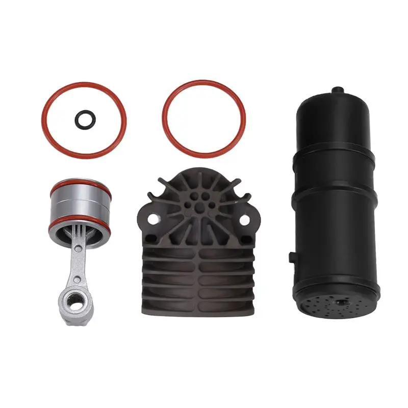 1Set Air Suspension Compressor Repair Kit Piston Rod Cylinder Drier 7P0616006E For VW Touareg Cayenne Jeep
