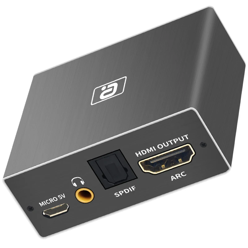 AYINO HDMI2.0b Converter ARC Audio Extractor HDCP2.2 CEC HD 4K@60Hz HDMI-compatible Splitter  to Optical TOSLINK SPDIF AUX